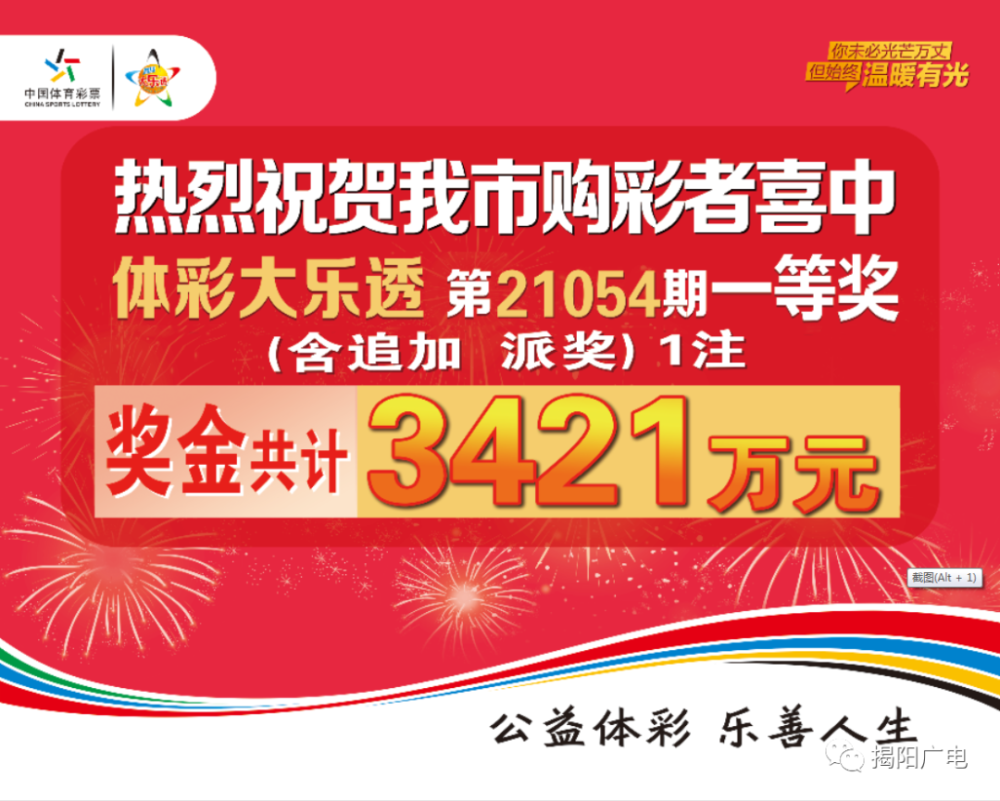 广州与揭阳共揽大乐透荣耀，三注一等奖幸运故事揭晓