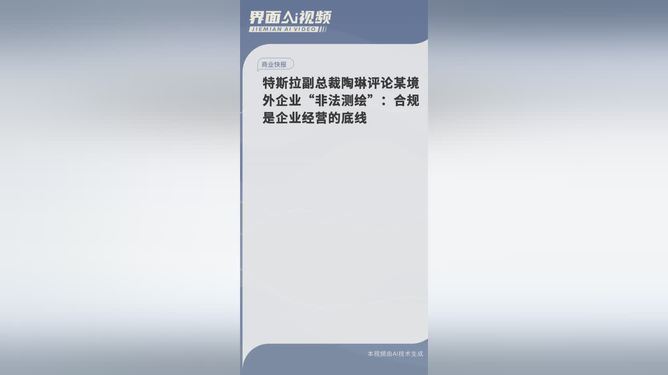 特斯拉陶琳揭秘境外企业非法测绘真相，揭示应对之策