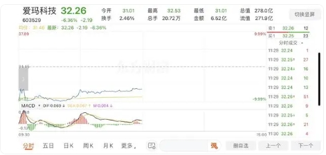 爱玛市值波动剧烈，半天市值蒸发18.9亿元深度解析