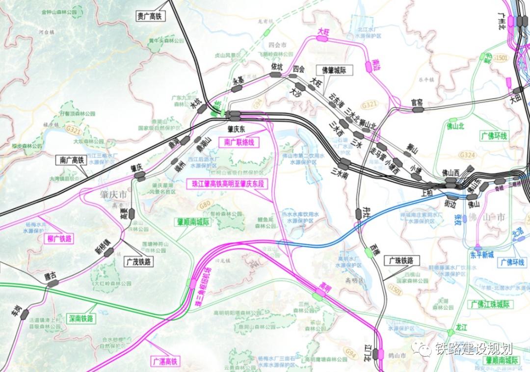 广湛高铁最新线路图