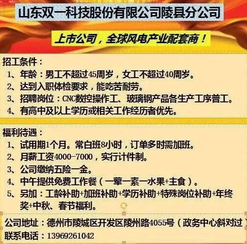 最新招聘信息一网打尽