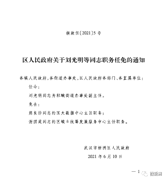 徐州市人事任免