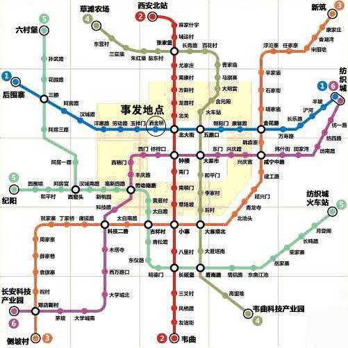 西安地铁5号线最新线路图，时代脉络与城市骄傲展示