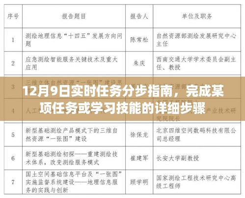 最新通知，任务完成与技能学习步骤指南