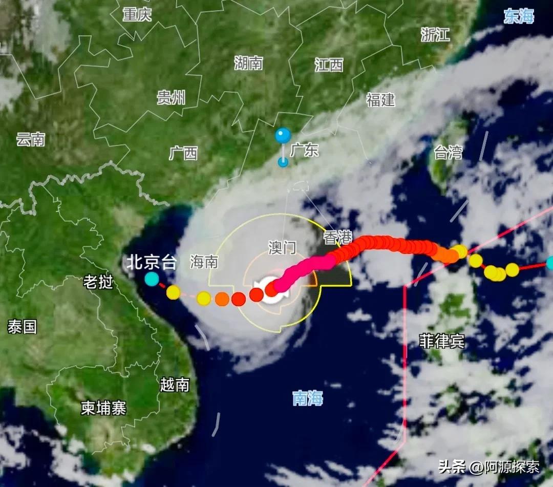 科技引领生活，智能预警系统实时更新台风路径，守护安全