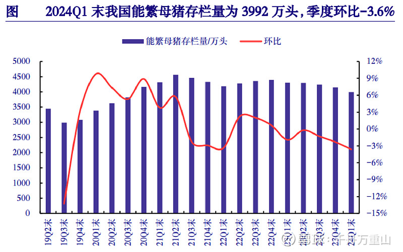 母猪存栏最新数据