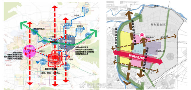 西安港务区全新规划图