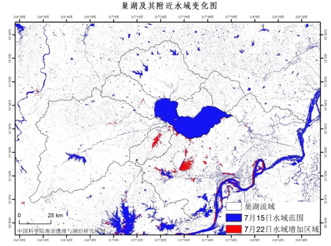 巢湖最新水位实时监测与更新概况