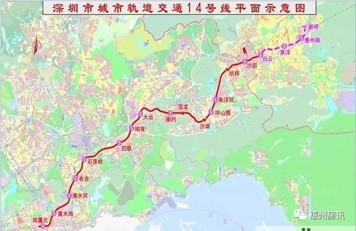 深圳地铁14号线最新线路图详解与乘车步骤指南